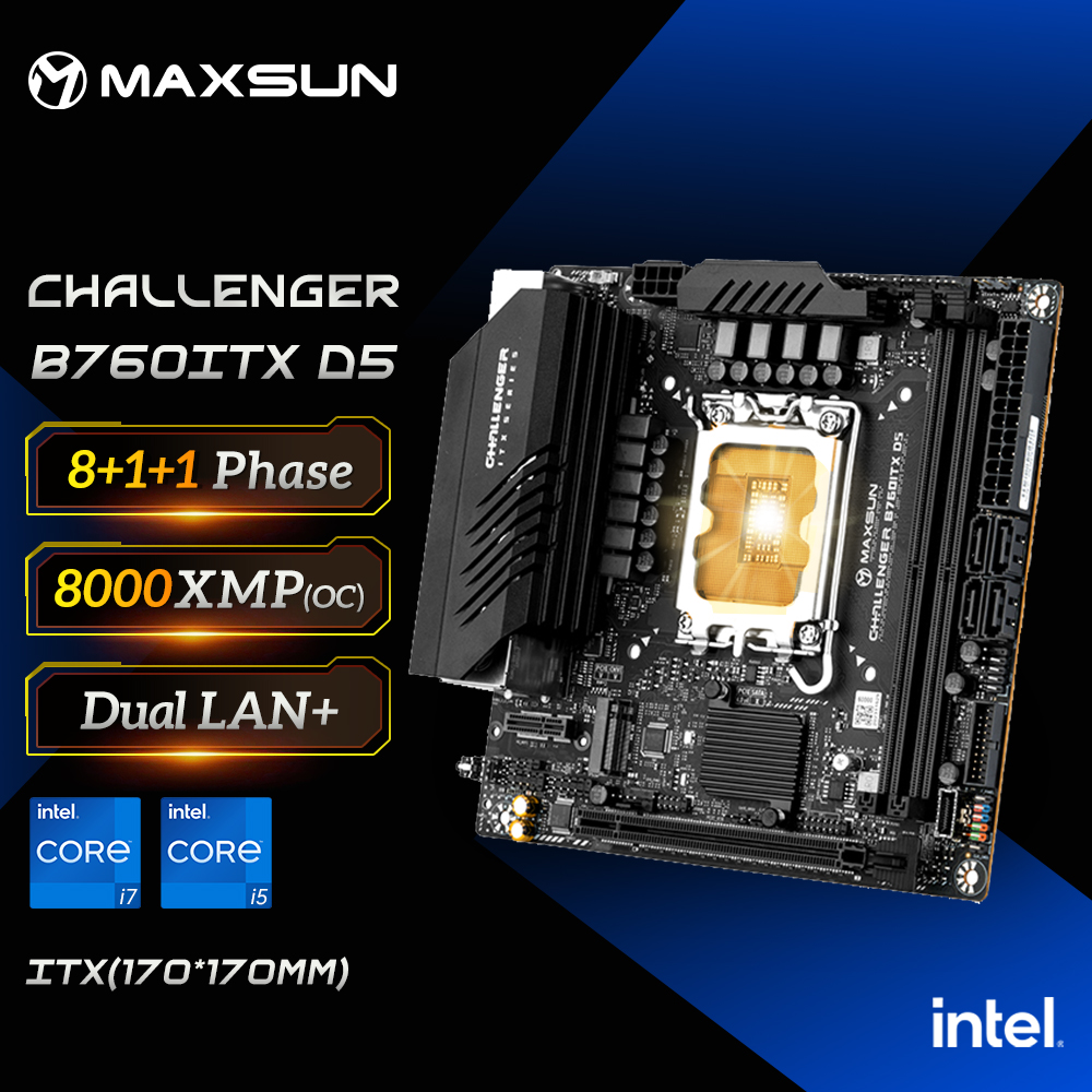 Ddr5 64Gb - MAXSUN – carte mère de jeu