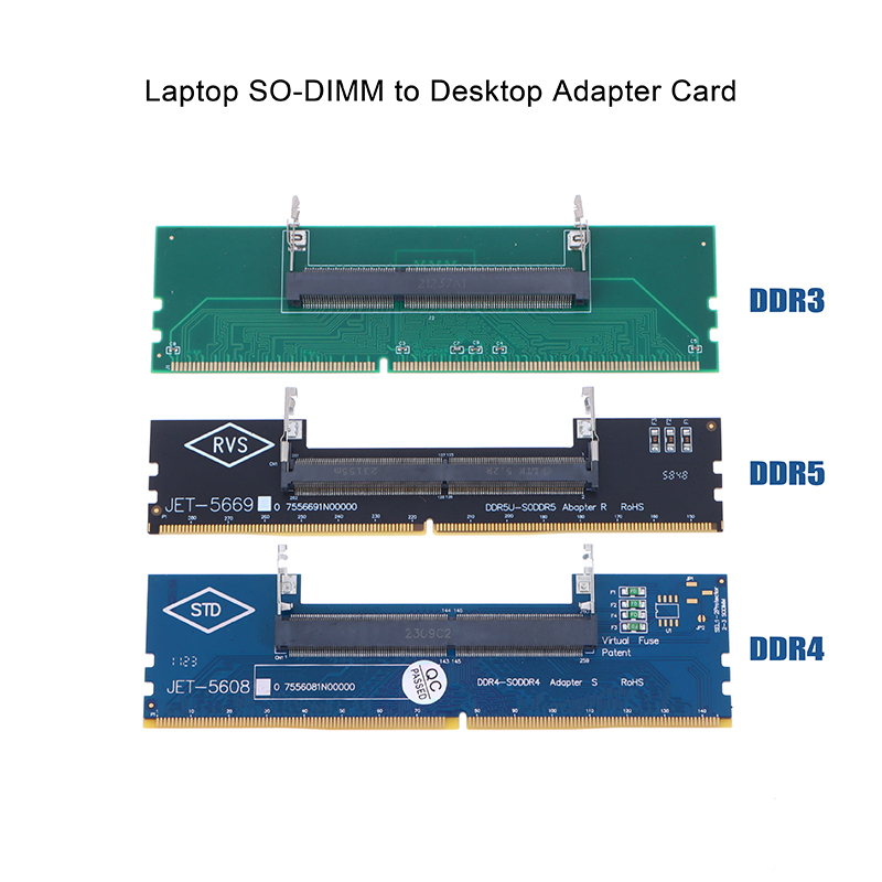 Ddr5 Sodimm - Carte adaptateur convertisseur de mémoire RAM