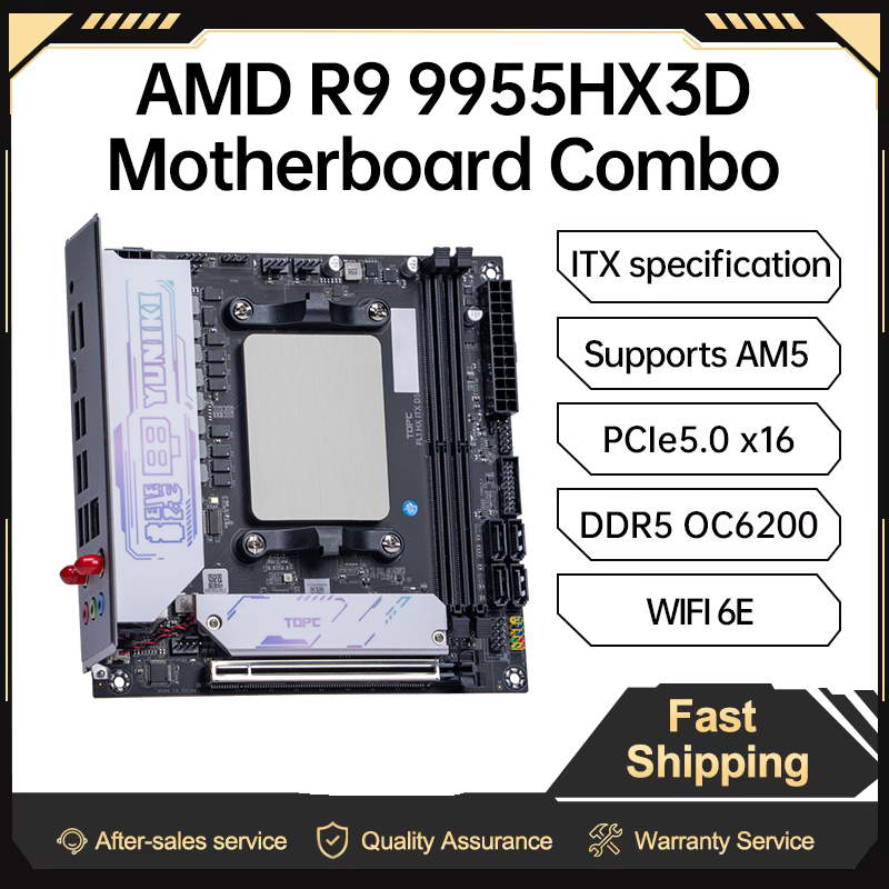 TOPC AMD Ryzen 9 9955HX3D, car - Ddr5 Kit avis et prix