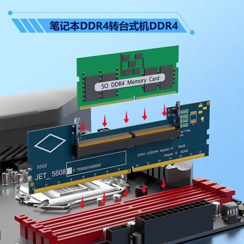 Carte adaptateur DDR3 DDR4 DDR - Ddr5 Ram avis et prix